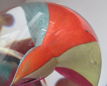 Load image into Gallery viewer, Vintage 1992 Caithness Paperweight Istanbul Limited Edition Harlequin Colours

