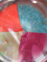 Load image into Gallery viewer, Vintage 1992 Caithness Paperweight Istanbul Limited Edition Harlequin Colours
