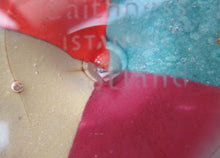 Load image into Gallery viewer, Vintage 1992 Caithness Paperweight Istanbul Limited Edition Harlequin Colours
