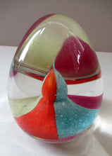 Load image into Gallery viewer, Vintage 1992 Caithness Paperweight Istanbul Limited Edition Harlequin Colours
