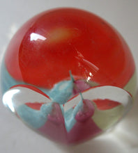 Load image into Gallery viewer, Vintage 1992 Caithness Paperweight Istanbul Limited Edition Harlequin Colours
