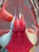 Load image into Gallery viewer, Vintage 1992 Caithness Paperweight Istanbul Limited Edition Harlequin Colours
