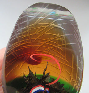 Helen Macdonald Scottish Paperweight Liberte Les Miserables Caithness Glass