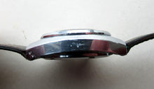 Load image into Gallery viewer, 1970s Vintage Space Age Memostar Wristwatch with blue face
