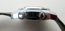 Load image into Gallery viewer, 1970s Vintage Space Age Memostar Wristwatch with blue face
