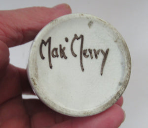 1920s Scottish Pottery Mak Merry Pottery Beaker and saucer