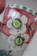 Load image into Gallery viewer, 1920s Scottish Pottery Mak Merry Pottery Beaker and saucer

