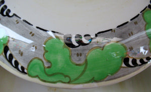 1930s Bough Pottery Lidded Tureen Richard Amour Green Japanese Cloud Pattern