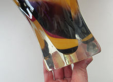 Load image into Gallery viewer, 1960s Hineri Iwatsu Japanese Glass Handkerchief Vase
