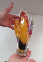 Load image into Gallery viewer, 1960s Hineri Iwatsu Japanese Glass Handkerchief Vase
