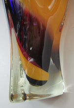 Load image into Gallery viewer, 1960s Hineri Iwatsu Japanese Glass Handkerchief Vase
