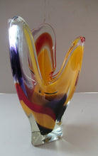Load image into Gallery viewer, 1960s Hineri Iwatsu Japanese Glass Handkerchief Vase
