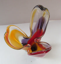 Load image into Gallery viewer, 1960s Hineri Iwatsu Japanese Glass Handkerchief Vase
