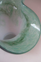 Load image into Gallery viewer, 1950s Scottish Art Glass Vase by Vasart Green
