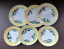 Load image into Gallery viewer, 1920s BOUGH POTTERY Side Plates Elizabeth Amour Scottish
