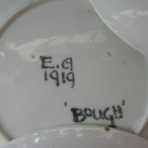 1920s BOUGH POTTERY Side Plates Elizabeth Amour Scottish
