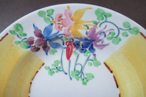 1930s Bough Pottery Shallow Dishes Robert Amour Fuchsia