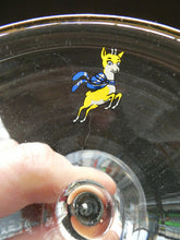 Load image into Gallery viewer, Four 1970s Babycham Coupe Shape Cocktail Glasses
