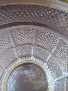 FRENCH (probably Baccarat) Cut Crystal Ice Pail with Gilt Bronze / Ormolu Mounts and Lion Paws Feet. 5 1/4 inches