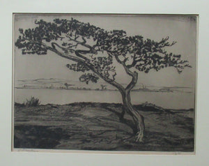 Pencil Signed Etching by John Rankine Barclay Scottish Art