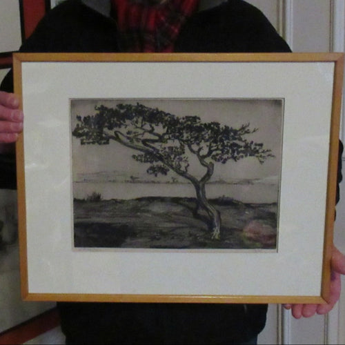 Pencil Signed Etching by John Rankine Barclay Scottish Art