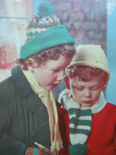 Load image into Gallery viewer, 1950s Cadbury&#39;s Biscuits Christmas Advertising Tin
