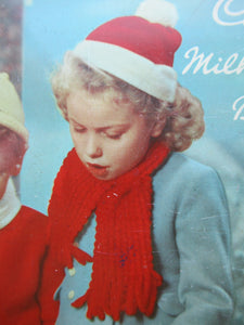 1950s Cadbury's Biscuits Christmas Advertising Tin1950s Cadbury's Biscuits Christmas Advertising Tin