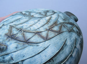 1970s Cornish Carn Pottery Vase by John Beusmans