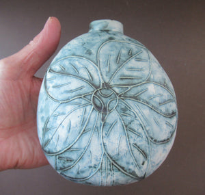 1970s Cornish Carn Pottery Vase by John Beusmans