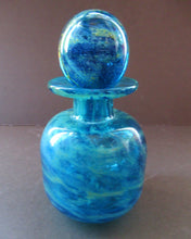Load image into Gallery viewer, Vintage Mdina Glass Signed Bottle with Ball Stopper
