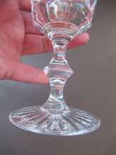 Load image into Gallery viewer, 1980s  Edinurgh Crystal Wine Glasses. Star of Edinburgh Three at 6 inches
