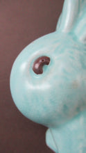 Load image into Gallery viewer, 1930s Pale Blue Snub Nosed Sylvac Rabbit 990
