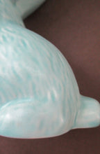 Load image into Gallery viewer, 1930s Pale Blue Snub Nosed Sylvac Rabbit 990
