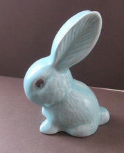 Load image into Gallery viewer, 1930s Pale Blue Snub Nosed Sylvac Rabbit 990
