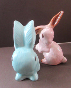 1930s Pale Blue Snub Nosed Sylvac Rabbit 990