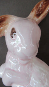 1930s Sylvac Pale Pink Lop Eared Rabbit 1302