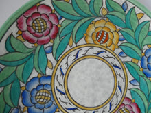 Load image into Gallery viewer, 1930s Art Deco Crown Ducal Charlotte Rhead Persian Rose Wall Plate
