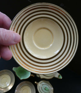 1930s Carlton Ware (Wiltshaw and Robinson) PARISIENNE coffee set 