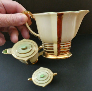 1930s Carlton Ware (Wiltshaw and Robinson) PARISIENNE coffee set 
