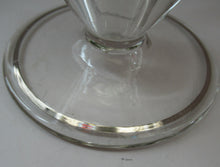 Load image into Gallery viewer, Rare 1930s Art Deco CZECH Glass Decanter Embellished with Large Silver Pointed Stars
