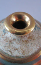 Load image into Gallery viewer, British Studio Pottery Miniature Bottle Vase by Tony Laverick 1990s
