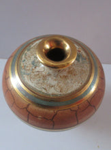 Load image into Gallery viewer, British Studio Pottery Miniature Bottle Vase by Tony Laverick 1990s
