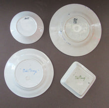 Load image into Gallery viewer, Antique Scottish Studio Pottery Plates: Bough and Mak Merry Designs
