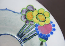 Load image into Gallery viewer, 1920s Scottish Pottery Trio Cup Saucer Side Plate Mak Merry Floral Pattern Daisy
