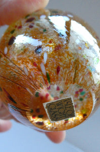 Isle of Wight Vintage Apple Paperweight. Golden Delicious