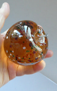 Isle of Wight Vintage Apple Paperweight. Golden Delicious