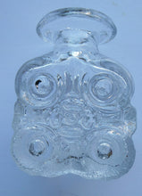 Load image into Gallery viewer, Lars Hellsten Skruf Bottle Vase 1960s Swedish Scandinavian Glass
