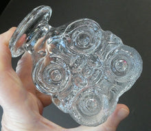 Load image into Gallery viewer, Lars Hellsten Skruf Bottle Vase 1960s Swedish Scandinavian Glass
