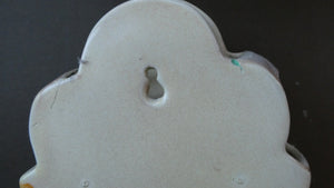 Shorter and Son Art Deco Ceramic Shell Wall Pocket