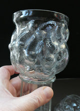 Load image into Gallery viewer, 1960s Lars Hellsten Swedish Glass Skruf Pair Beer Man Glasses
